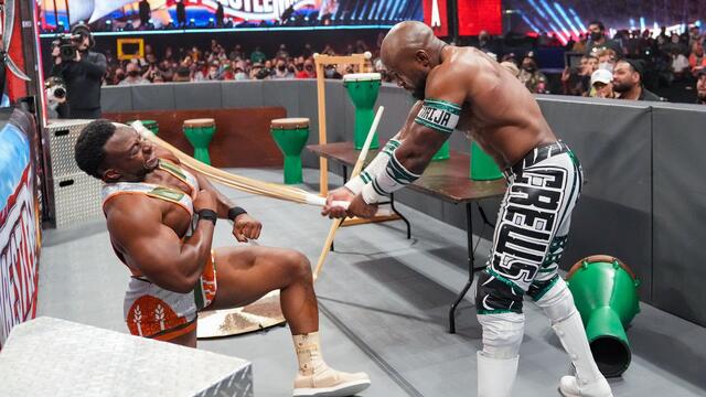 Big E vs. Crews