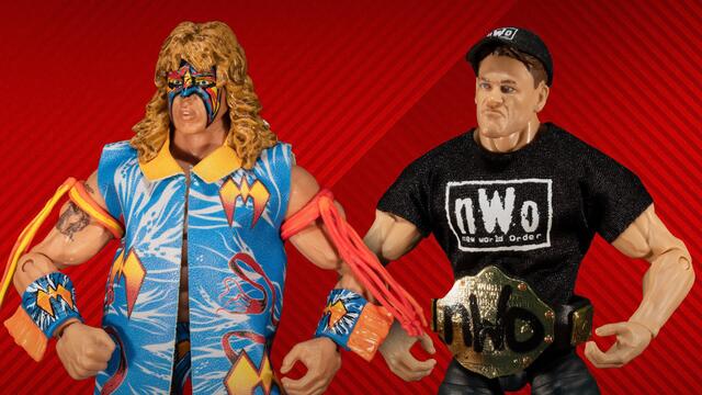Ringside Collectibles' exclusive Mattel Ultimate Warrior and John Cena