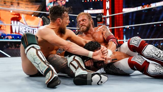 Reigns vs. Bryan vs. Edge