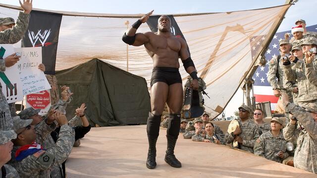WWE Bobby Lashley rare Photo