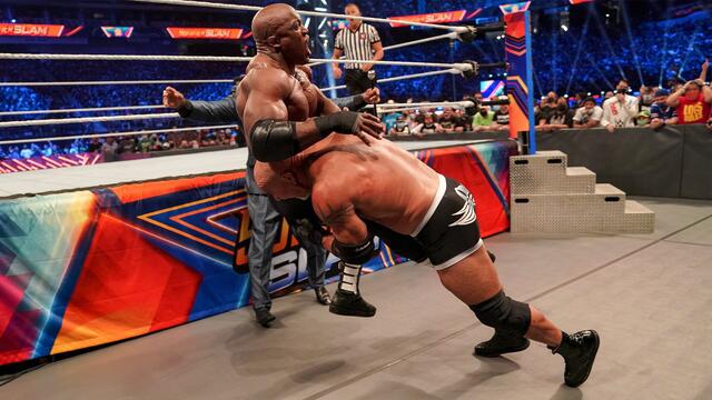 Lashley vs. Goldberg