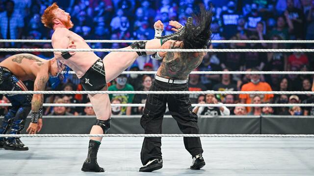 Priest vs. Hardy vs. Sheamus