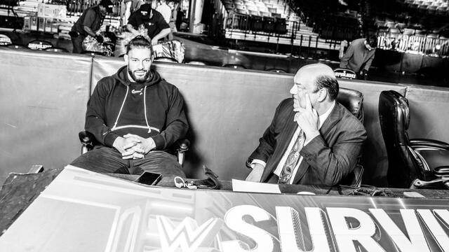 WWE Photo Survivor Series 2021 BTS
