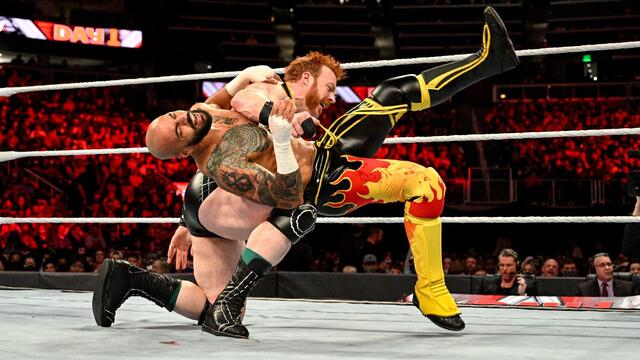 Cesaro & Ricochet vs. Sheamus & Holland