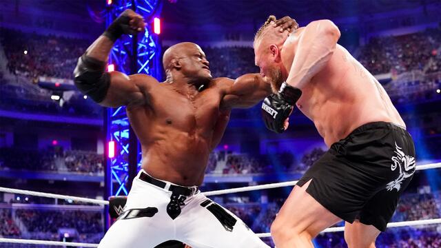 Lesnar vs. Lashley