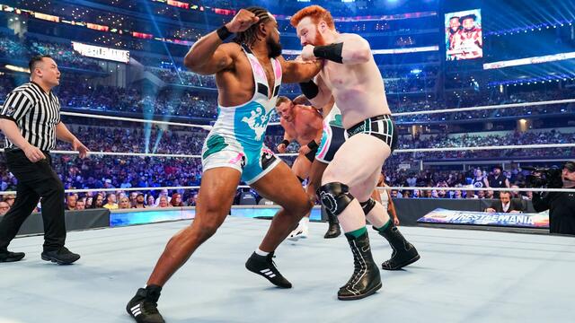 Kofi & Xavier vs. Sheamus & Holland