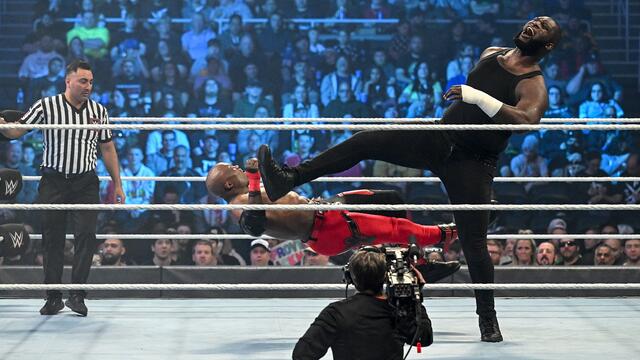 WWE Photo Bobby Lashley Omos WrestleMania Backlash