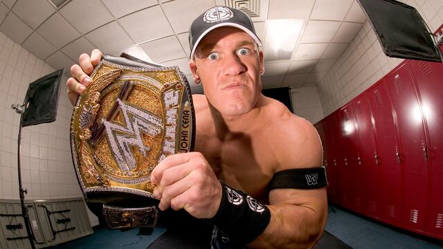 WWE John Cena photo shoot outtake photo