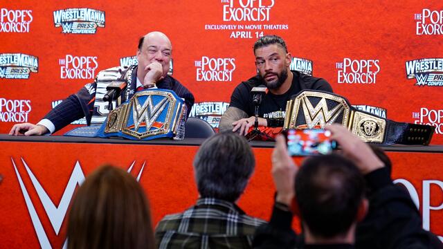 WrestleMania press conference