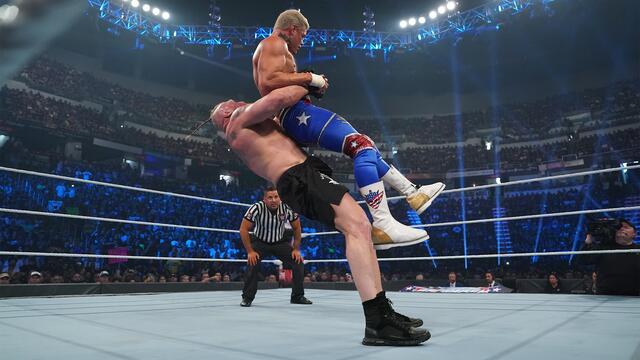 Rhodes vs. Lesnar