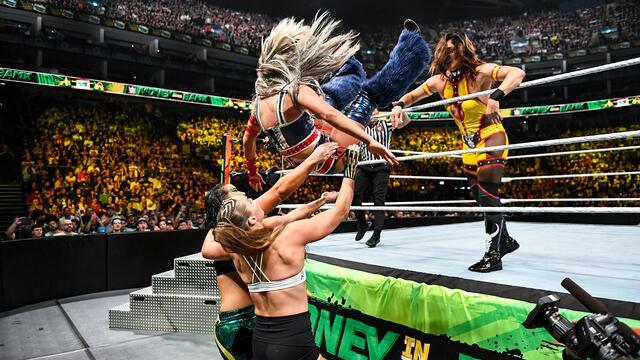 Rousey & Baszler vs. Morgan & Rodriguez