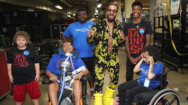 WWE Make A Wish SummerSlam 2023 Photo
