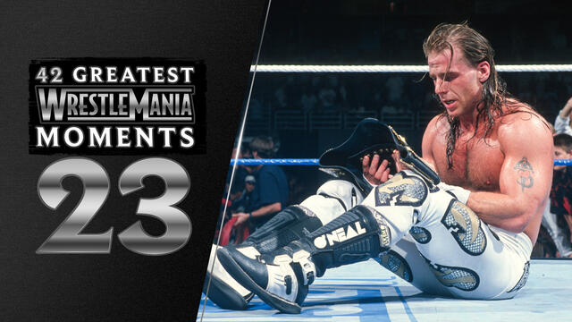 Shawn Michaels' boyhood dream comes true | WrestleMania XII: 42