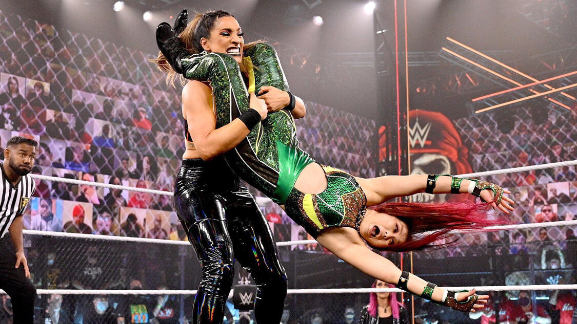 Io Shirai vs. Raquel González – NXT Women’s Championship: NXT TakeOver: Stand & Deliver, April 7, 2021