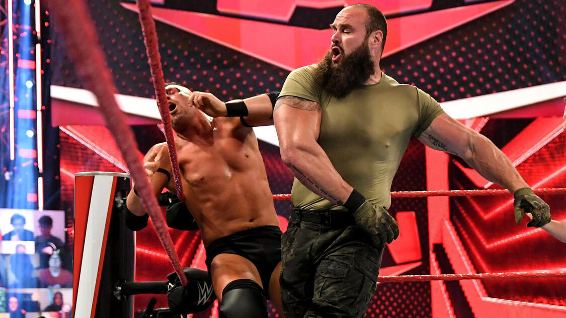 Braun Strowman vs. MACE & T-BAR: Raw, April 26, 2021