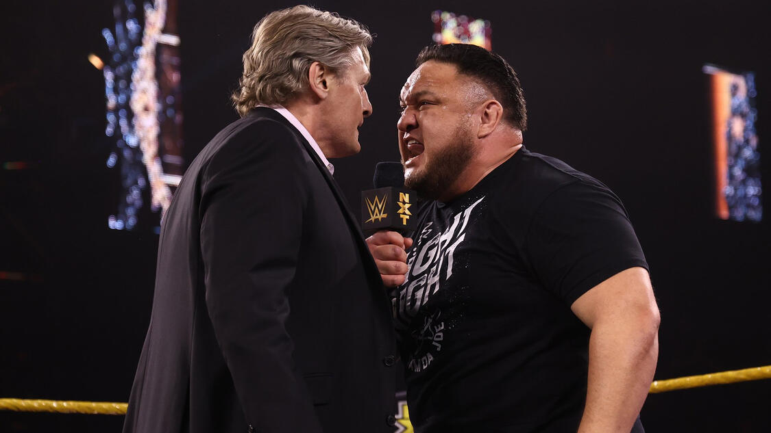 Samoa Joe calls out Karrion Kross: WWE NXT, July 20, 2021