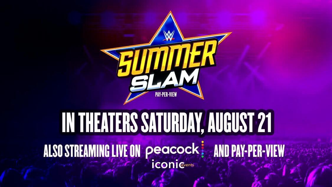 SummerSlam to air live in theaters for first-time ever