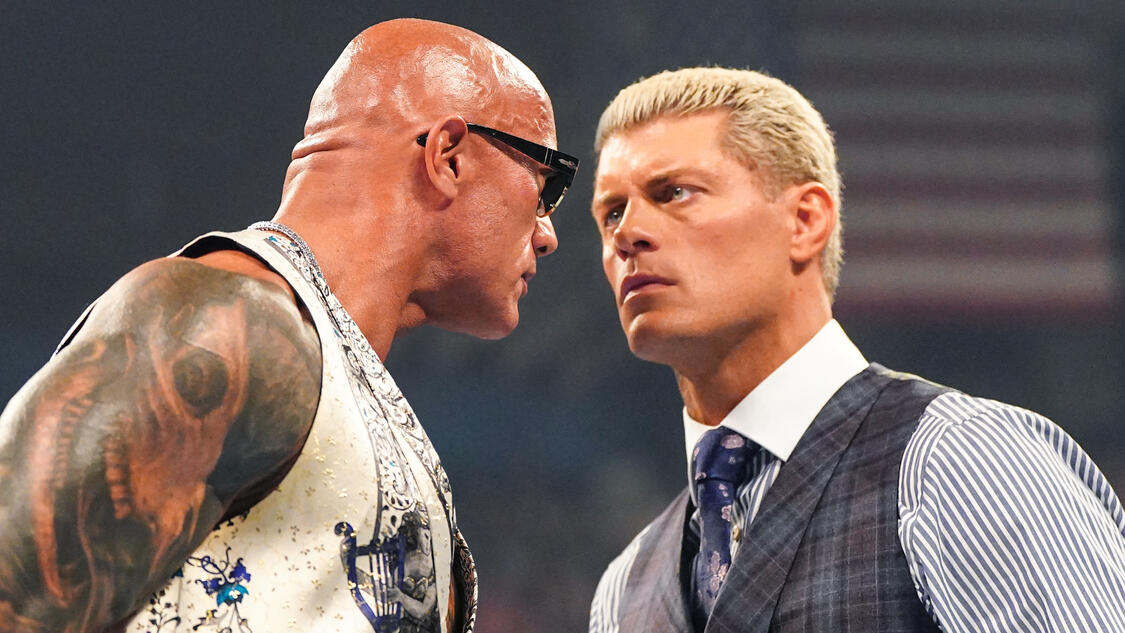 Vollständiger Clip – The Rock schockiert Cody Rhodes mit einem Geheimnis: Raw-Highlights, 25. März 2024 Vollständiger Clip – The Rock schockiert Cody Rhodes mit einem Geheimnis: Raw-Highlights, 25. März 2024