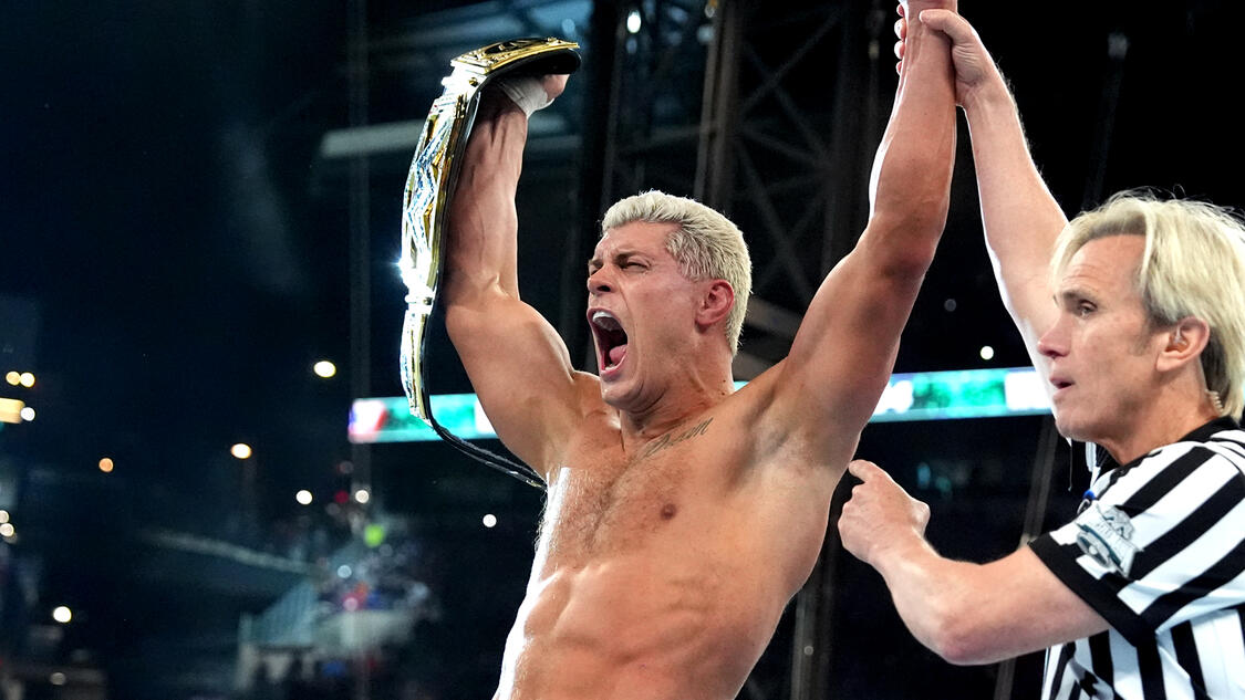 Cody Rhodes conquers The Bloodline to win the WWE Universal Title: WrestleMania XL Sunday highlights
