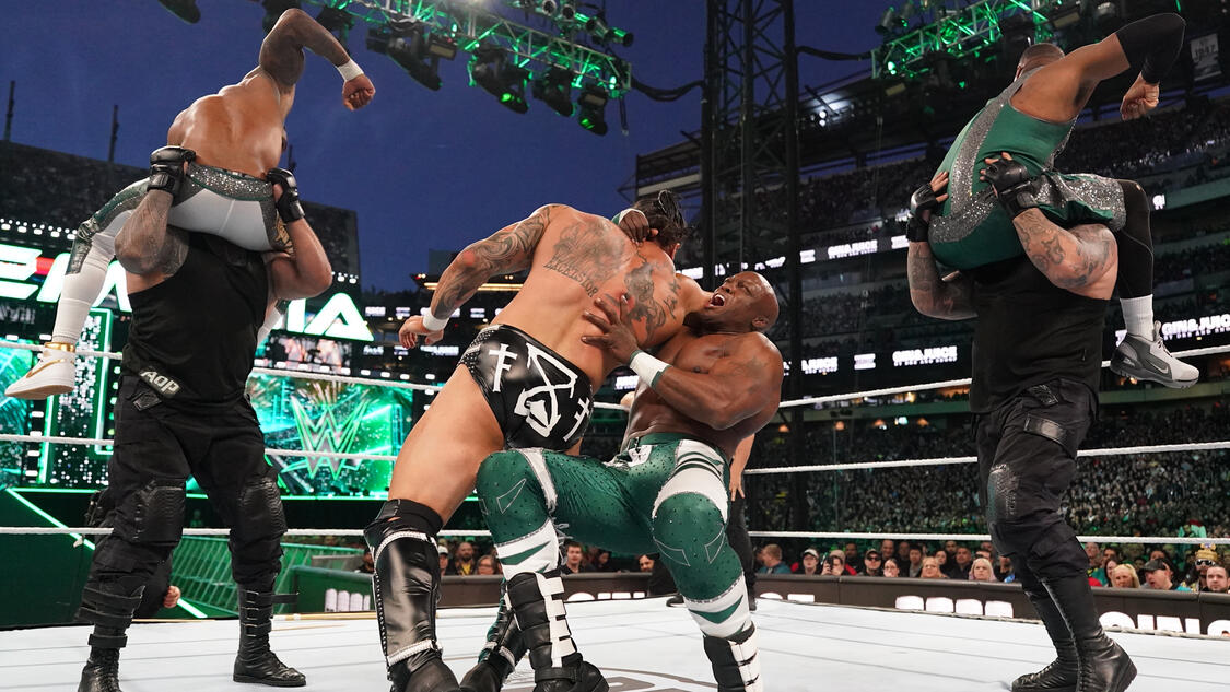 Bobby Lashley & The Street Profits vs. Final Testament — Six-Man Tag Team Philadelphia Street Fight: WrestleMania XL Sunday highlights