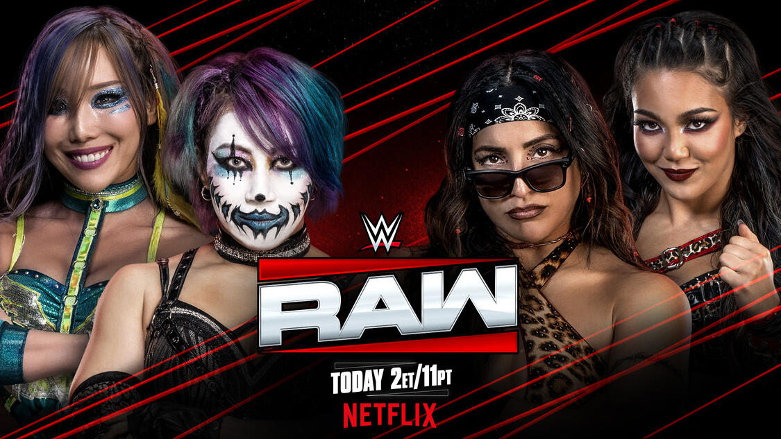 The Kabuki Warriors take on Raquel Rodriguez & Roxanne Perez | WWE