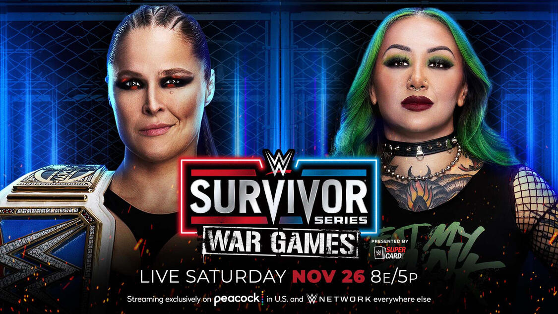 WWE Survivor Series WarGames 2022 Repeticion Ronda vs Shotzi