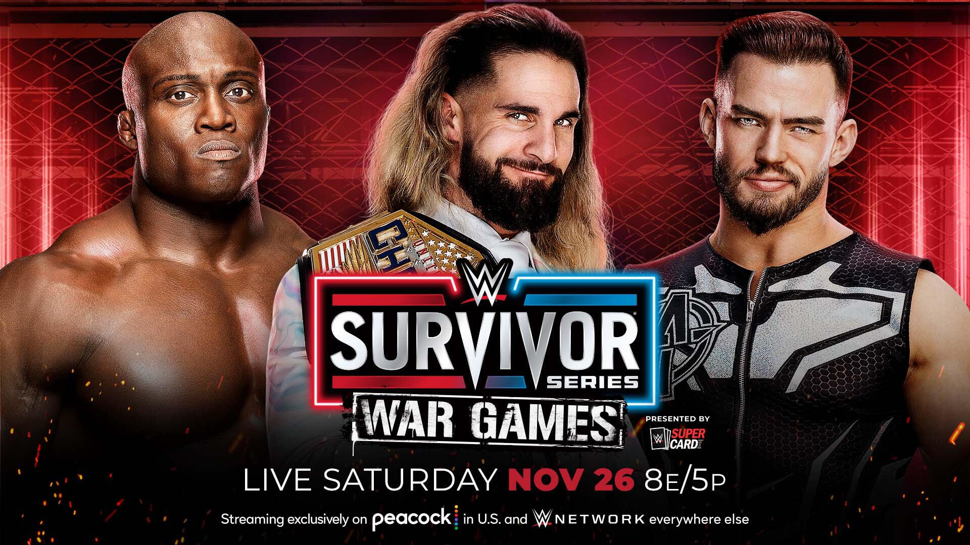 WWE Survivor Series "WarGames" 2022 Card final do evento!