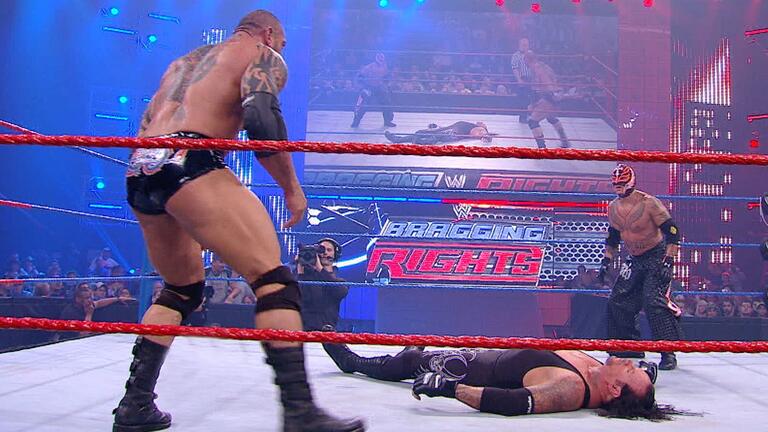 Bragging Rights 2010 Match Card
