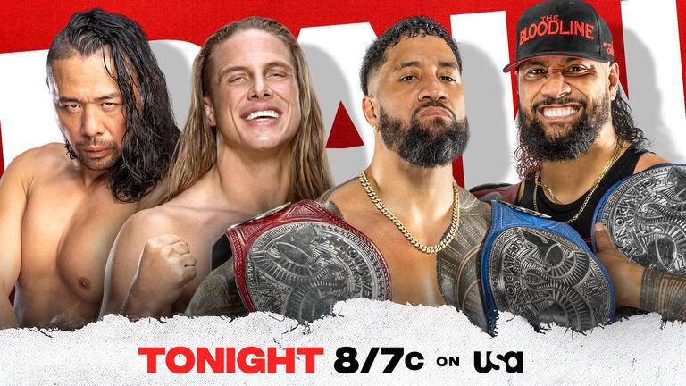 Preview For Tonight's RAW - Contract Signing, Usos In Action, More