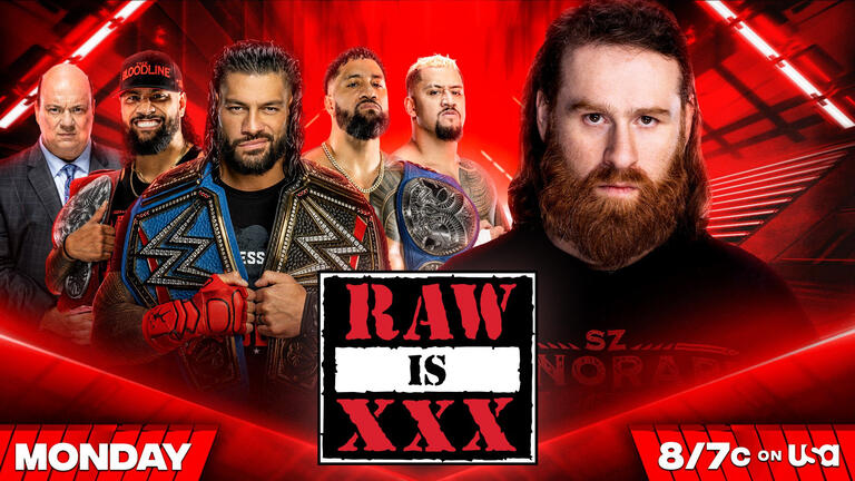 The BloodLine en WWE RAW 30 Aniversario 23 de Enero 2023 Repeticion