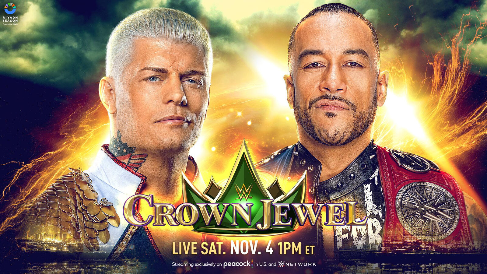 Cody Rhodes Vs Damian Priest Announced For WWE Crown Jewel