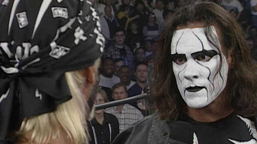 Sting speaks for the first time in over a year: Thunder, January 8, 1998 |  WWE