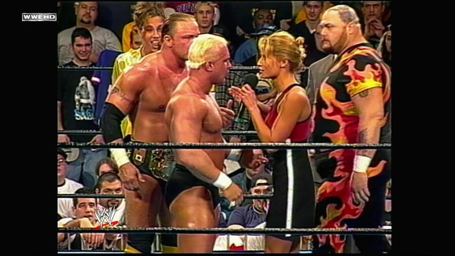 The Triple Threat addresses the ECW Arena: Cyberslam 1998 | WWE