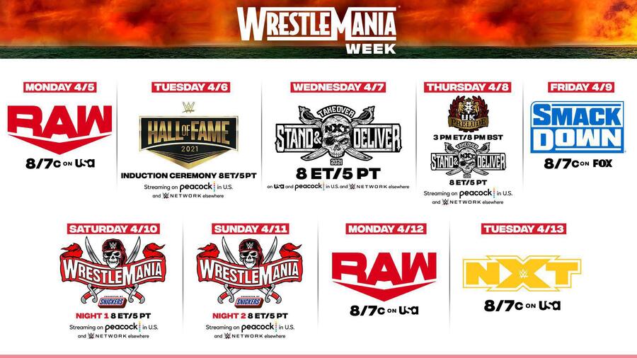 WrestleMania Week delivers nine straight nights of programming - Vimarsana News