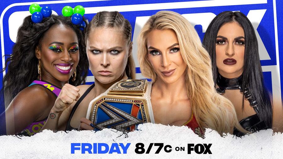 Ronda Rousey & Naomi meet Charlotte Flair & Sonya Deville in the ring for a WWE Elimination Chamber Contract Signing - Vimarsana News