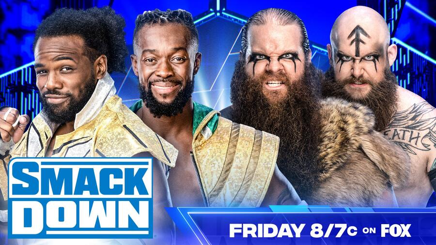 The New Day and The Viking Raiders clash in a Viking Rules Match - Vimarsana News