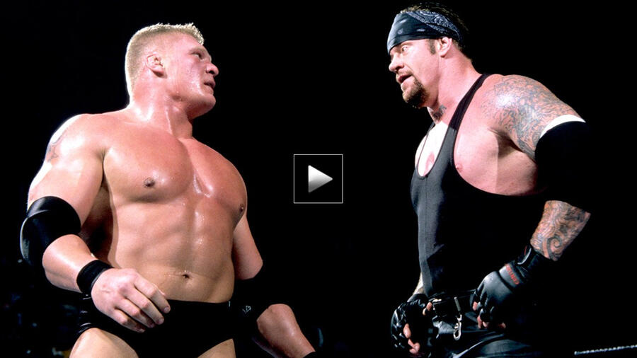 Every Brock Lesnar Vs The Undertaker Match Ever Wwe