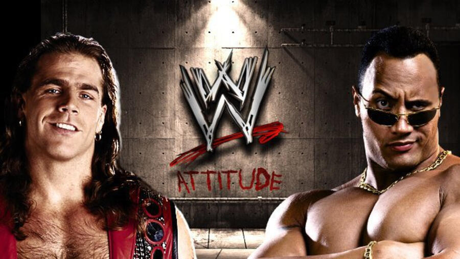 WWE Attitude Era - The Rock and the Undertaker