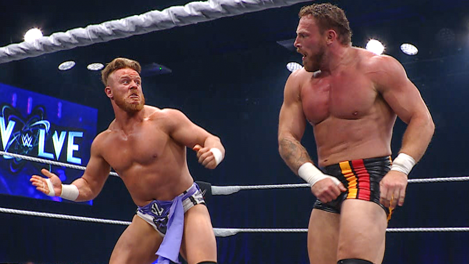 Ridge Holland battles Sean Legacy in high-octane matchup: WWE Evolve  highlights, Aug. 20, 2025