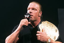 Triple H wins his sixth World Championship.
