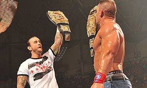 CM Punk and John Cena