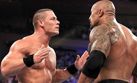 John Cena and The Rock