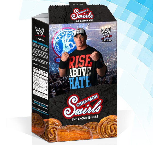 WWE Cookies: Cena-mon Swirls