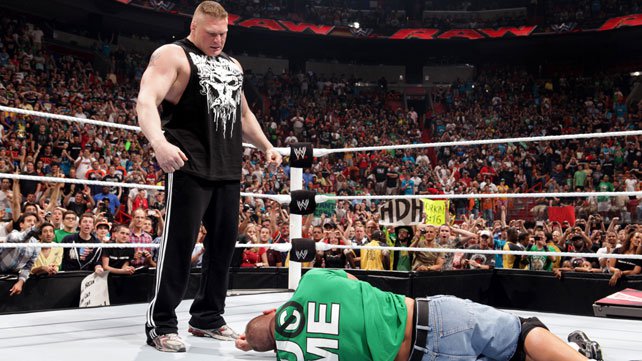 Brock Lesner returns to WWE